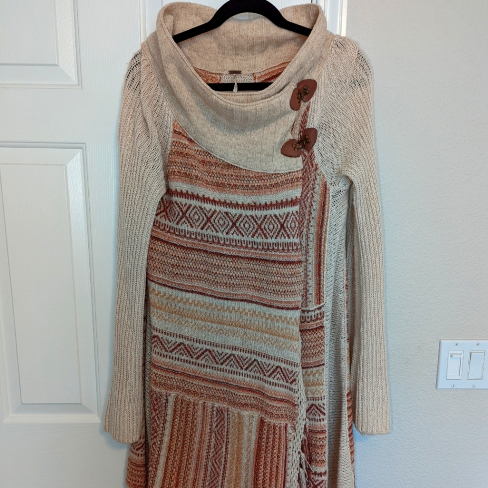 Free People Wool Cardi in size M